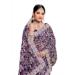 Picture of Good Looking Georgette Purple Saree