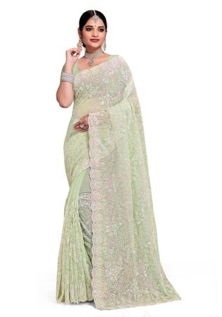 Picture of Enticing Georgette Tan Saree