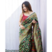 Picture of Statuesque Silk Medium Sea Green Saree