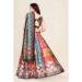 Picture of Fine Silk Dark Slate Grey Lehenga Choli