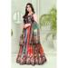 Picture of Fine Silk Dark Slate Grey Lehenga Choli