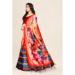 Picture of Excellent Silk Fire Brick Lehenga Choli