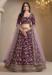 Picture of Fascinating Silk Brown Lehenga Choli