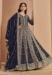 Picture of Georgette Dark Slate Grey Anarkali Salwar Kameez
