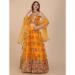 Picture of Wonderful Net Chocolate Lehenga Choli