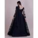 Picture of Graceful Net Dark Slate Grey Lehenga Choli
