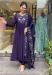 Picture of Admirable Chiffon Purple Readymade Salwar Kameez