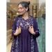 Picture of Admirable Chiffon Purple Readymade Salwar Kameez