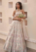 Picture of Enticing Net & Silk Off White Lehenga Choli