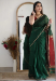 Picture of Shapely Silk Sea Green Saree