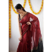 Picture of Graceful Silk Maroon Saree