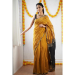 Picture of Beauteous Silk Dark Golden Rod Saree