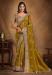 Picture of Superb Net & Silk Olive Drab Saree