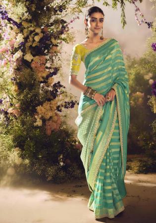 Picture of Magnificent Linen Dark Khaki Saree