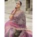 Picture of Gorgeous Silk Dim Gray Saree