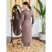 Picture of Pleasing Silk Dim Gray Readymade Salwar Kameez
