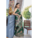 Picture of Ideal Silk Sea Green Saree