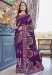 Picture of Marvelous Silk Purple Saree