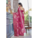 Picture of Lovely Silk Indian Red Saree