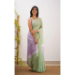 Picture of Beautiful Silk Dark Sea Green Saree