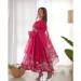 Picture of Georgette Light Coral Readymade Salwar Kameez