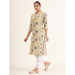 Picture of Amazing Rayon Beige Kurtis & Tunic