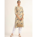 Picture of Amazing Rayon Beige Kurtis & Tunic