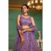Picture of Grand Georgette Rosy Brown Lehenga Choli