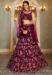 Picture of Stunning Georgette Maroon Lehenga Choli