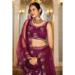 Picture of Stunning Georgette Maroon Lehenga Choli