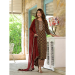 Picture of Cotton & Silk Saddle Brown Readymade Salwar Kameez