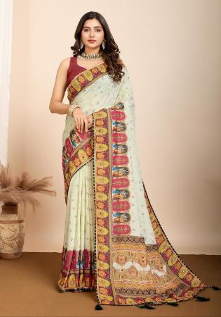 Picture of Comely Cotton Tan Saree