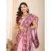 Picture of Good Looking Cotton Dark Salmon Saree