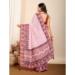 Picture of Good Looking Cotton Dark Salmon Saree