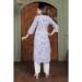 Picture of Cotton Light Steel Blue Readymade Salwar Kameez