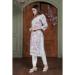 Picture of Cotton Light Steel Blue Readymade Salwar Kameez