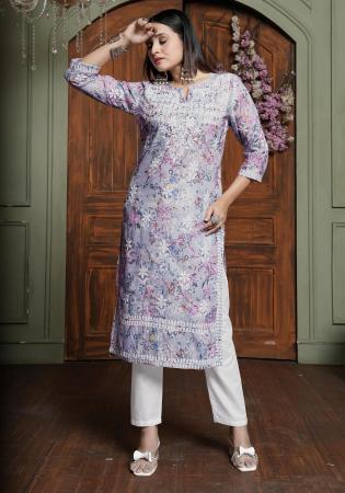 Picture of Exquisite Cotton Rosy Brown Readymade Salwar Kameez