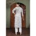 Picture of Cotton Light Steel Blue Readymade Salwar Kameez