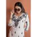 Picture of Wonderful Rayon White Kurtis & Tunic
