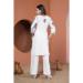 Picture of Wonderful Rayon White Kurtis & Tunic