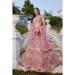 Picture of Charming Net Rosy Brown Lehenga Choli