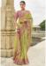 Picture of Radiant Silk Dark Khaki Saree