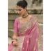 Picture of Delightful Silk Pale Violet Red Saree