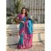 Picture of Taking Silk Dark Cyan Saree