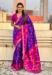 Picture of Radiant Silk Indigo Saree