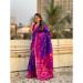 Picture of Radiant Silk Indigo Saree