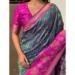 Picture of Statuesque Silk Medium Violet Red Saree