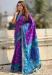 Picture of Delightful Silk Midnight Blue Saree