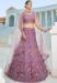 Picture of Bewitching Net Purple Lehenga Choli