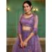 Picture of Pretty Net Dark Slate Blue Lehenga Choli